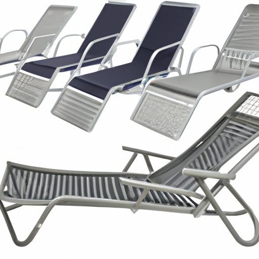 Different Types of Aluminum Chaise Lounges