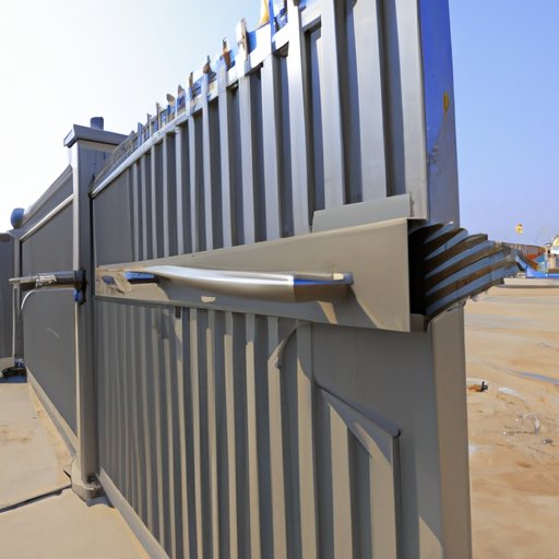 Security Features of Aluminum Fence Gates