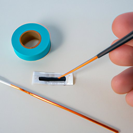 Make a DIY Conductive Stylus with Copper Tape and a Cotton Swab